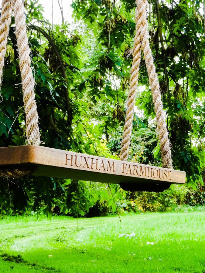 לינה וארוחת בוקר East Pennard Huxham Farmhouse מראה חיצוני תמונה